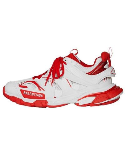 Balenciaga Track Sneakers - Red