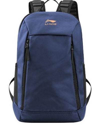 Li-ning Lifestyle Graphic Backpack - Blue