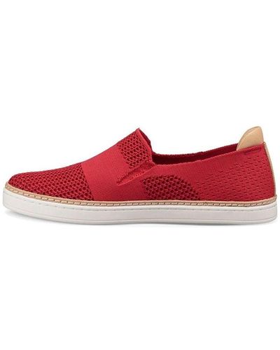 UGG W Sammy Series Breathable Lightweight Wear-resistant Casual Sports Skateboarding Shoes Red