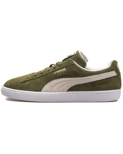 PUMA Suede Classic Low Top Board Shoes Green
