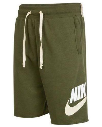 Nike As Sportswear Spe Ft Alumni Short Logo - Green