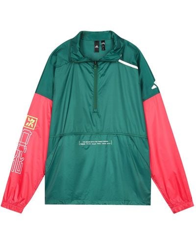 adidas Jkt Trans Casual Sports Jacket Forest - Green