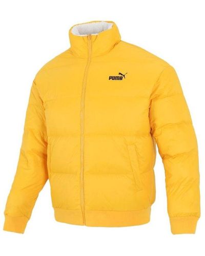 PUMA Reversible Down Jacket - Yellow