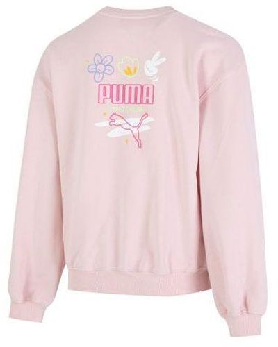 PUMA Graphic Sweatshirt - Pink