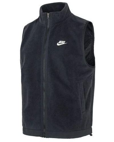 Nike Club Fleece Winter Vest - Blue