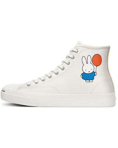 Converse Pop Trading Company X Jack Purcell Pro High - White