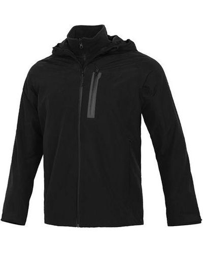 adidas 3 In 1 Wp Jkt Outdoor Sports Hooded Jacket - Black