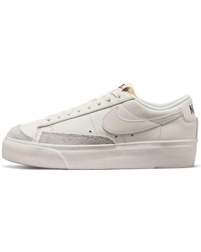 Nike Blazer Low Platform Low-top Sneakers - White