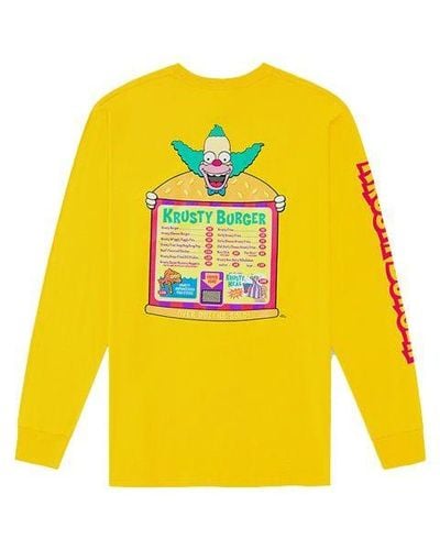 Vans Simpson Crossover Long Sleeves Couple Style - Yellow