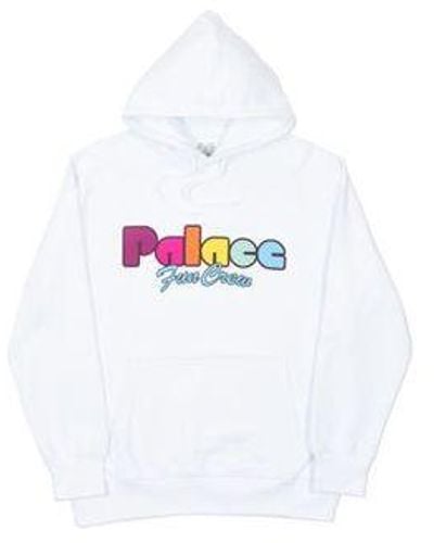 Palace Fun Hood Pullover - White