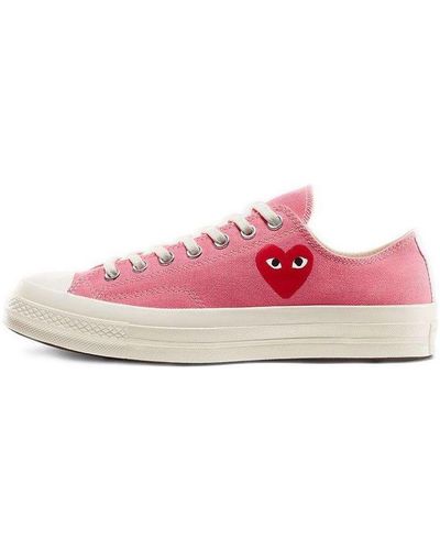 Converse X Comme Des Garcons Play Chuck 70 Low - Pink