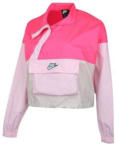 Nike Sportswear Woven Anorak - Pink