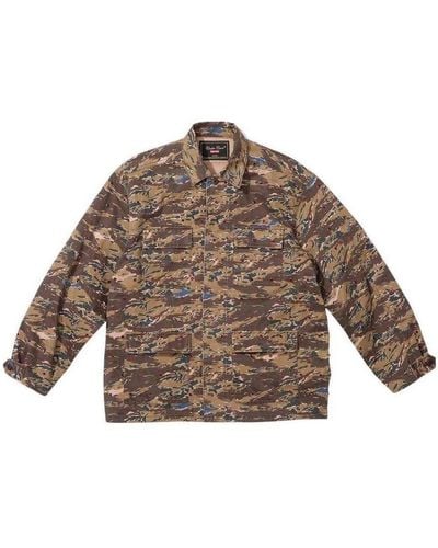 Supreme X Undercover Studded Bdu Jacket - Brown