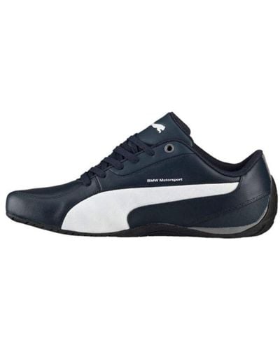 PUMA Bmw M Drift Cat 5 Low-tops Sport Shoes Navy - Blue