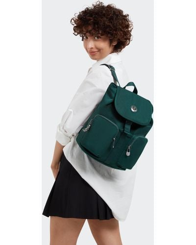 Kipling Backpack Anto S Deepest Emerald Small - Green