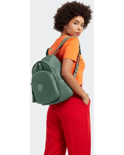 Kipling Backpack Delia Misty Olive Medium - Green