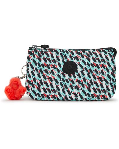 Kipling Pouch Creativity L Abstract Large - Blue