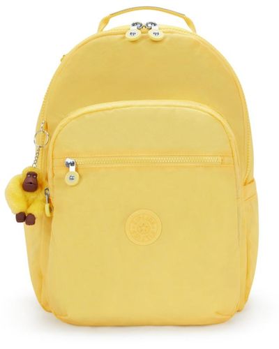 Kipling Backpack Seoul Buttery Sun Large - Yellow