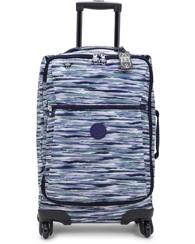 Kipling Darcey Small 22-inch Softside Carry-on Rolling Luggage - Blue