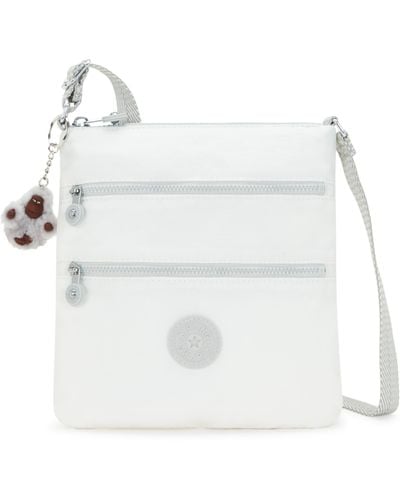 Kipling Crossbody Bag Keiko Vivid Small - White