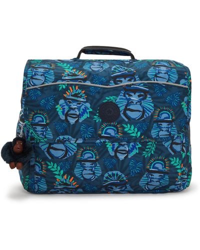 Kipling Backpack Codie M Blue Monkey Fun Medium