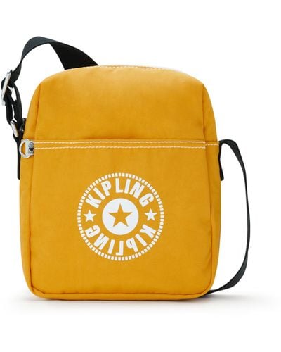 Kipling Crossbody Bag Chaz Rapid Yellow C Small - Metallic
