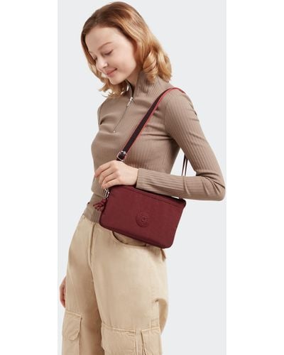 Kipling Crossbody Bag Riri Flaring Rust Small - Red