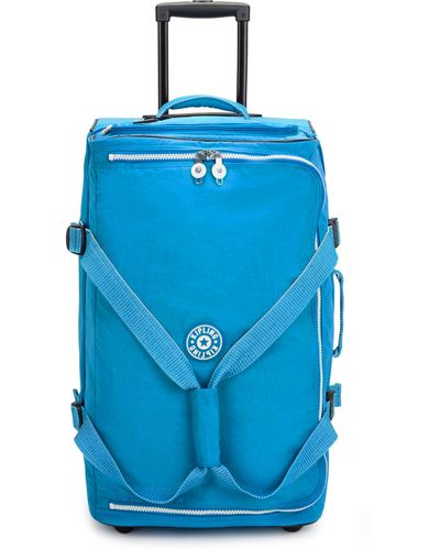 Kipling Wheeled Luggage Teagan M Eager Blue Medium