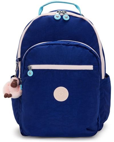 Kipling Backpack Seoul University Solar Navy C Large - Blue