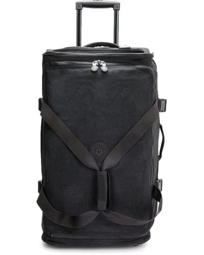 Kipling Medium Wheeled Duffle - Black