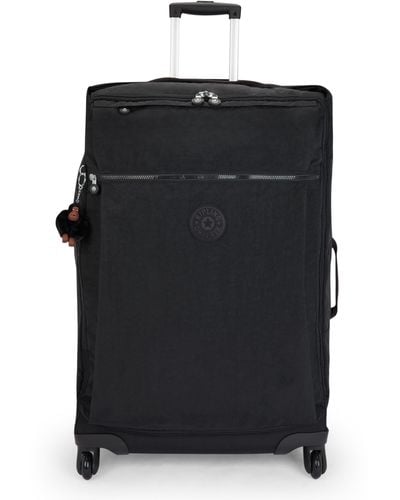 Kipling Darcey Large 29-inch Softside Checked Rolling Luggage - Black