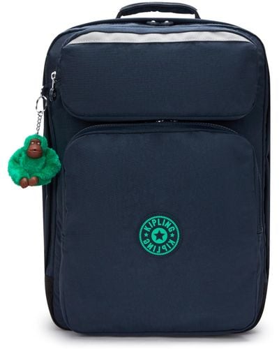 Kipling Backpack Scotty Green Bl Large - Blue