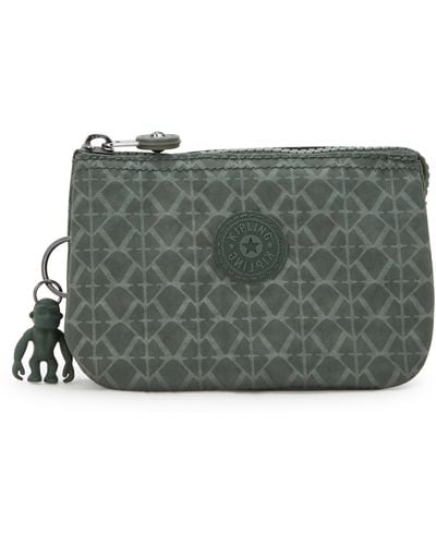 Kipling Pouch Creativity S Sign Emb Small - Green
