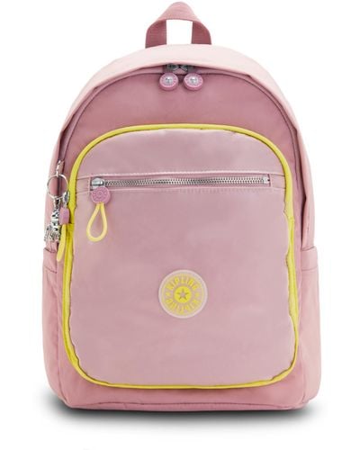 Kipling Backpack Delia Cl Clear Lavender Pink Medium