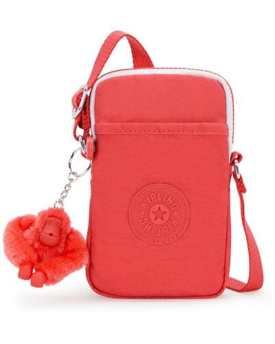 Kipling Phone Bag Tally Almost Coral Small - Red