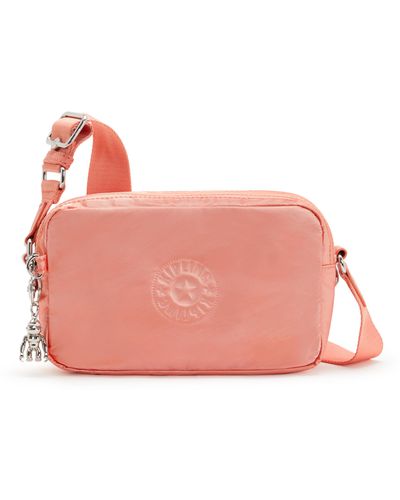 Kipling Crossbody Bag Milda Peach Glam Small - Pink