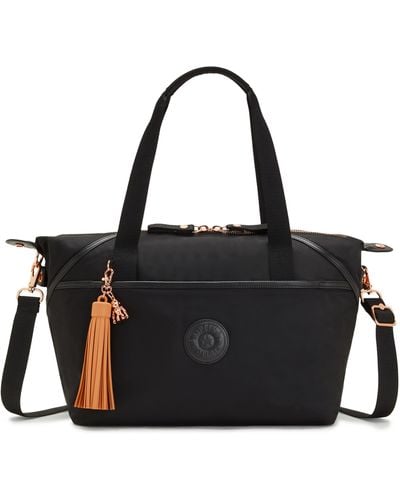 Kipling Large Tote Bag With Laptop Compartment - Black