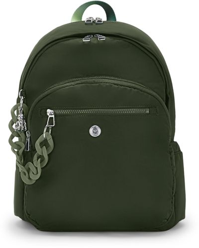 Kipling Backpack Delia M Vt Dark Emerald Green Large