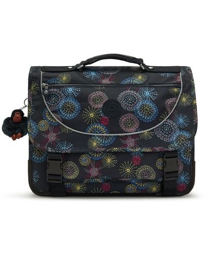 Kipling Medium Schoolbag Including Fluro Rain Cover - Multicolour
