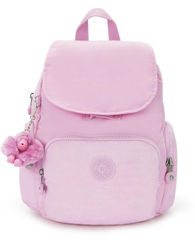 Kipling Backpack City Zip Mini Blooming Small - Pink
