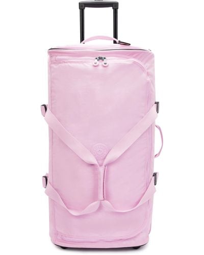Kipling Wheeled luggage Teagan L Blooming Large - Pink