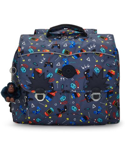 Kipling Backpack Iniko Gaming Medium - Blue