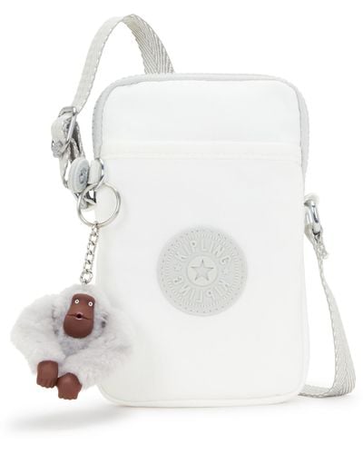 Kipling Phone Bag Tally Vivid Small - White