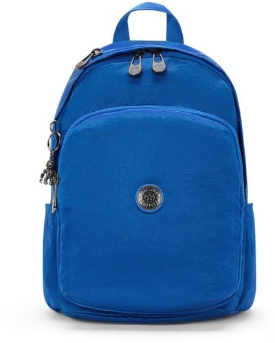 Kipling Backpack Delia Satin Medium - Blue