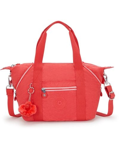 Kipling Shoulder Bag Art Mini Almost Coral Small - Red