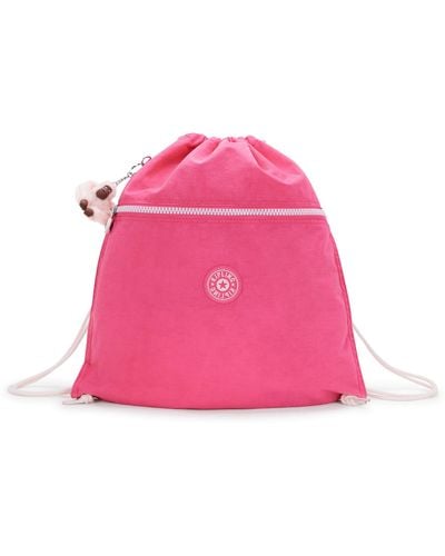 Kipling Backpack Supertaboo Happy C Medium - Pink
