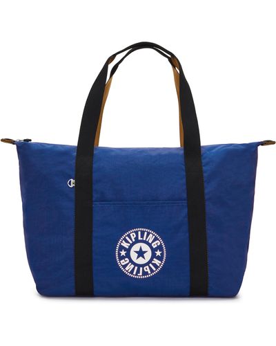 Kipling Tote Art M Lite Deep Sky C Large - Blue