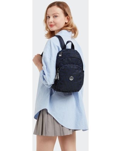 Kipling Backpack Delia Mini Endless Navy Jq Small - Blue