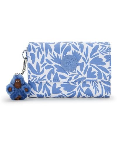 Kipling Wallet & Purses Pixi Summer Bouquet Medium - Blue