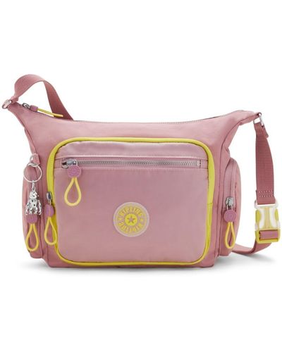 Kipling Crossbody Bag Gabbie S Clear Lavender Pink Small